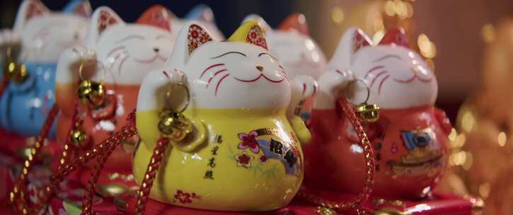 Lucky Cat，玩具，彩色，泰国