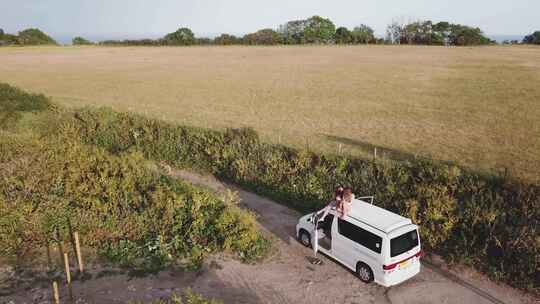 公路旅行，夏季，生活方式，人