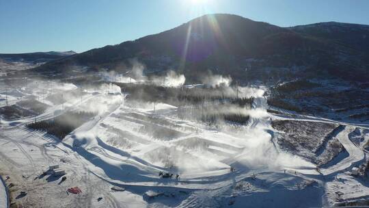 航拍国家越野滑雪中心