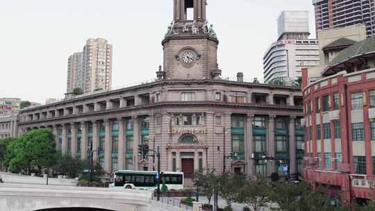 上海邮政博物馆视频素材模板下载