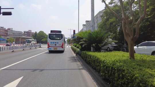 城市马路空镜头