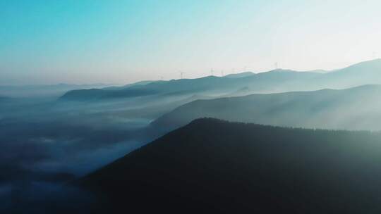 山 山峦 山航拍 群山 山脉