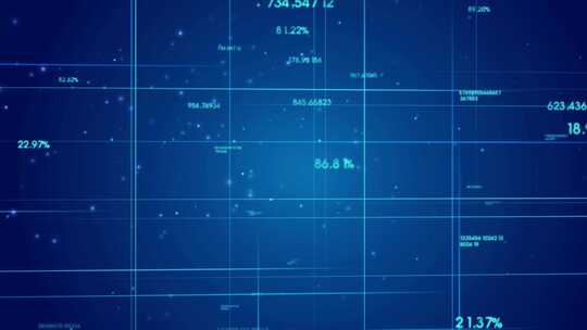 4K科技数字循环