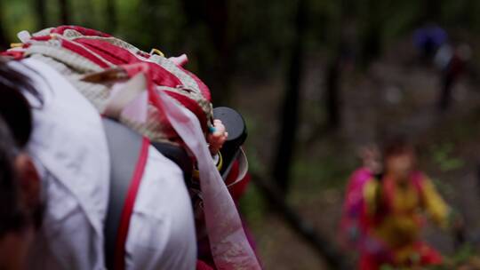 雨崩户外徒步登山