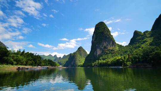 广西美景 桂林山水 漓江风光 漓江漂流