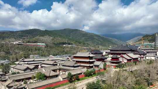 山西五台山广化寺实拍