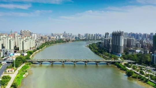 揭阳市北河大桥高清航拍