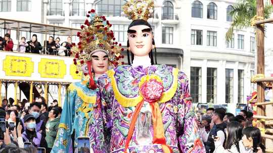 福建游神传统民俗 庆祝新年