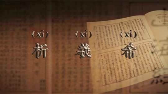 文字解析文字注释中国传统文化说文解字