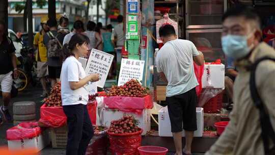 城市郊区郊外城中村城镇小镇美景街区