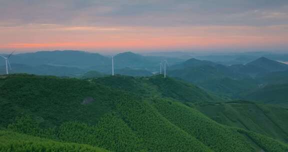 高山风力发电风力发电机湖州九龙山