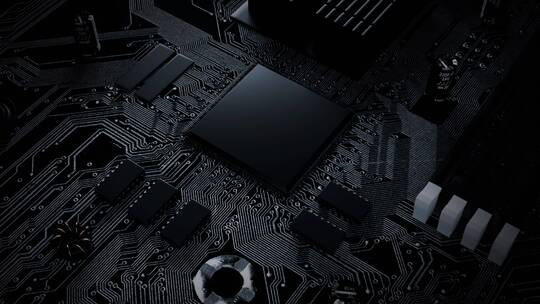 处理器CPU科技芯片动画视频素材模板下载