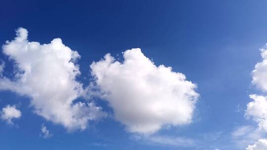 蓝天白云延时天空云朵