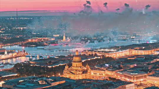 俄罗斯圣彼得堡庆祝活动