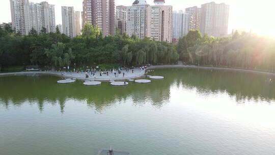 西安丰庆公园城市居民广场舞6