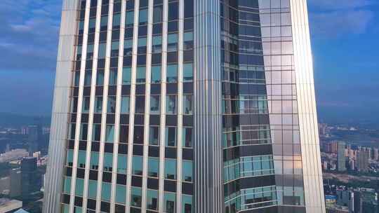 平安金融中心大厦深圳航拍城市地标高楼大厦视频素材模板下载