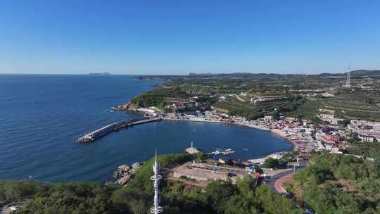 辽宁大连旅顺口黄渤海分界线景区