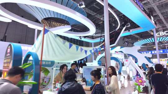 上海第八届 进博会私人飞机展