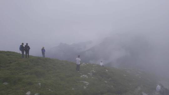 宝鸡太白山航拍