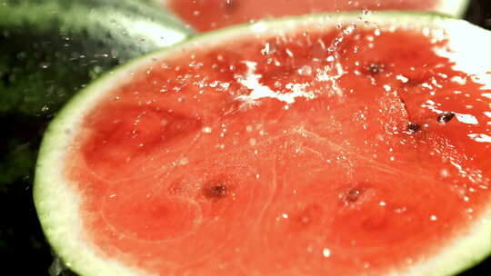 夏日冰镇西瓜汁 水果西瓜水果饮品视频素材模板下载