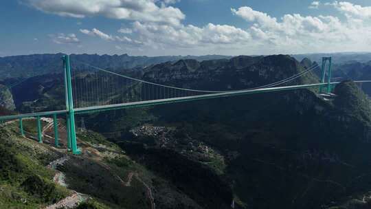 4k 航拍贵州大桥花江大桥