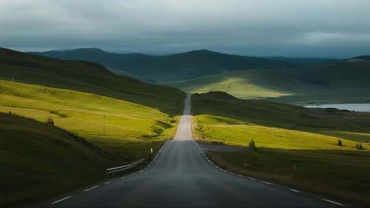 跨年通往未来之路震撼励志风光视频