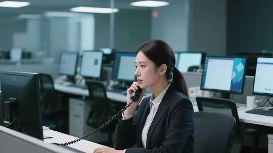 职场商务人士办公场景合集