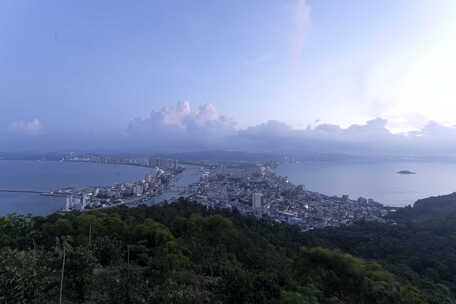 惠州大亚湾日月湾夜转日