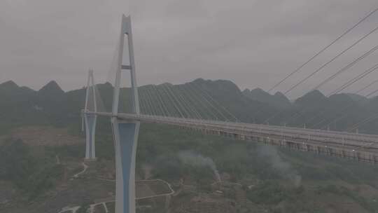 黔南平塘大桥航拍
