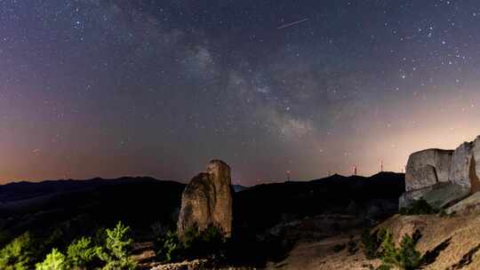 8K20mm保平堡门口银河