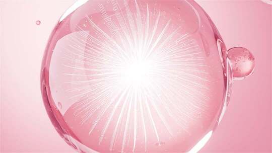 护肤精华祛斑美白修复皮肤斑点动画