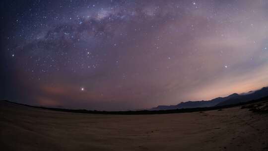 星空银河星河流转