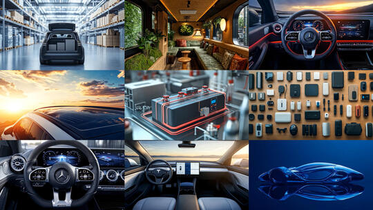 新能源车内智能AI黑科技1高清在线视频素材下载