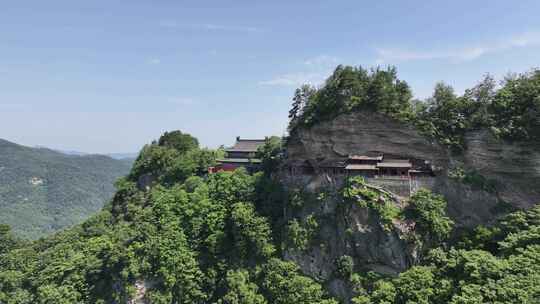 武当山龙首台全景