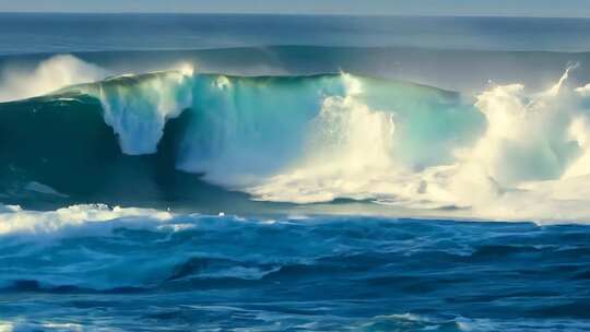 波涛汹涌的大海大海海浪