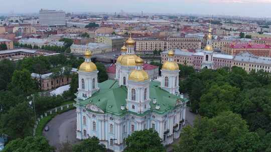 圣彼得堡俄罗斯晨城天线129