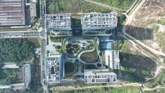深圳市光明区光明科学俯拍毅创新工业园