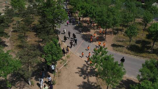 斯巴达勇士少年儿童户外体育运动比赛