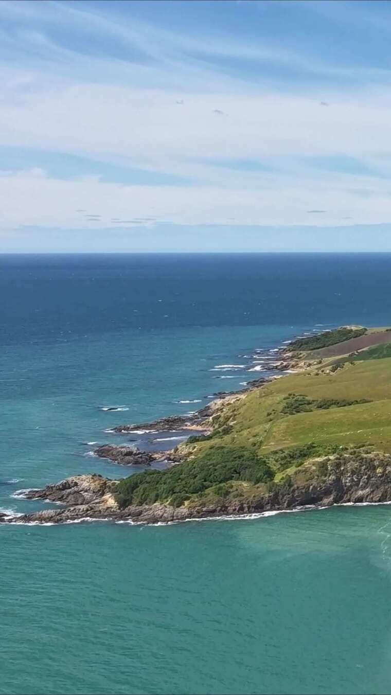 西兰奥玛鲁海岸风光