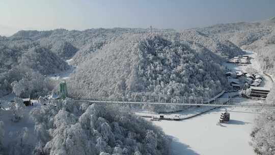 汉江源景区雪景宣传片