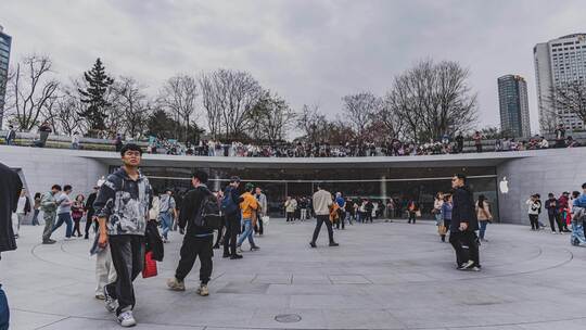 上海静安寺苹果店开业【8K延时】