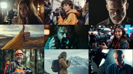 外国国外专业摄影师的精彩瞬间记录高清在线视频素材下载