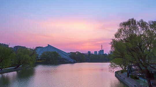 城市空镜头 三四线城市 文明城市 卫生城市