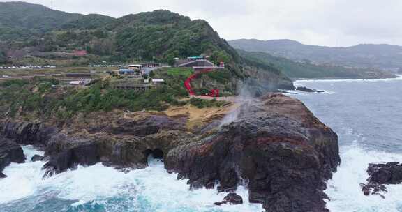 海洋，海岸线，山，元之隅