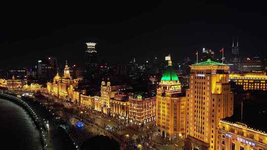 万国建筑群夜景