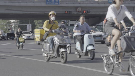 城市白领上班 大城市奋斗