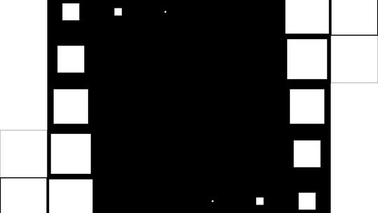 4k大方格黑白遮罩转场过渡素材 (8)
