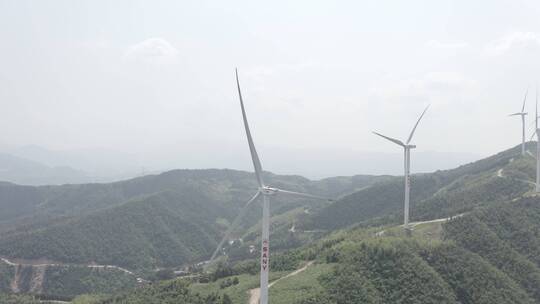 风力电场 三一重能 三一重工 风力发电D-log视频素材模板下载