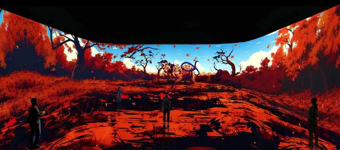 山海经-狡沉浸式空间效果