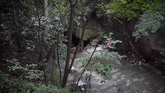 杭州宝石山景区金鼓洞景点